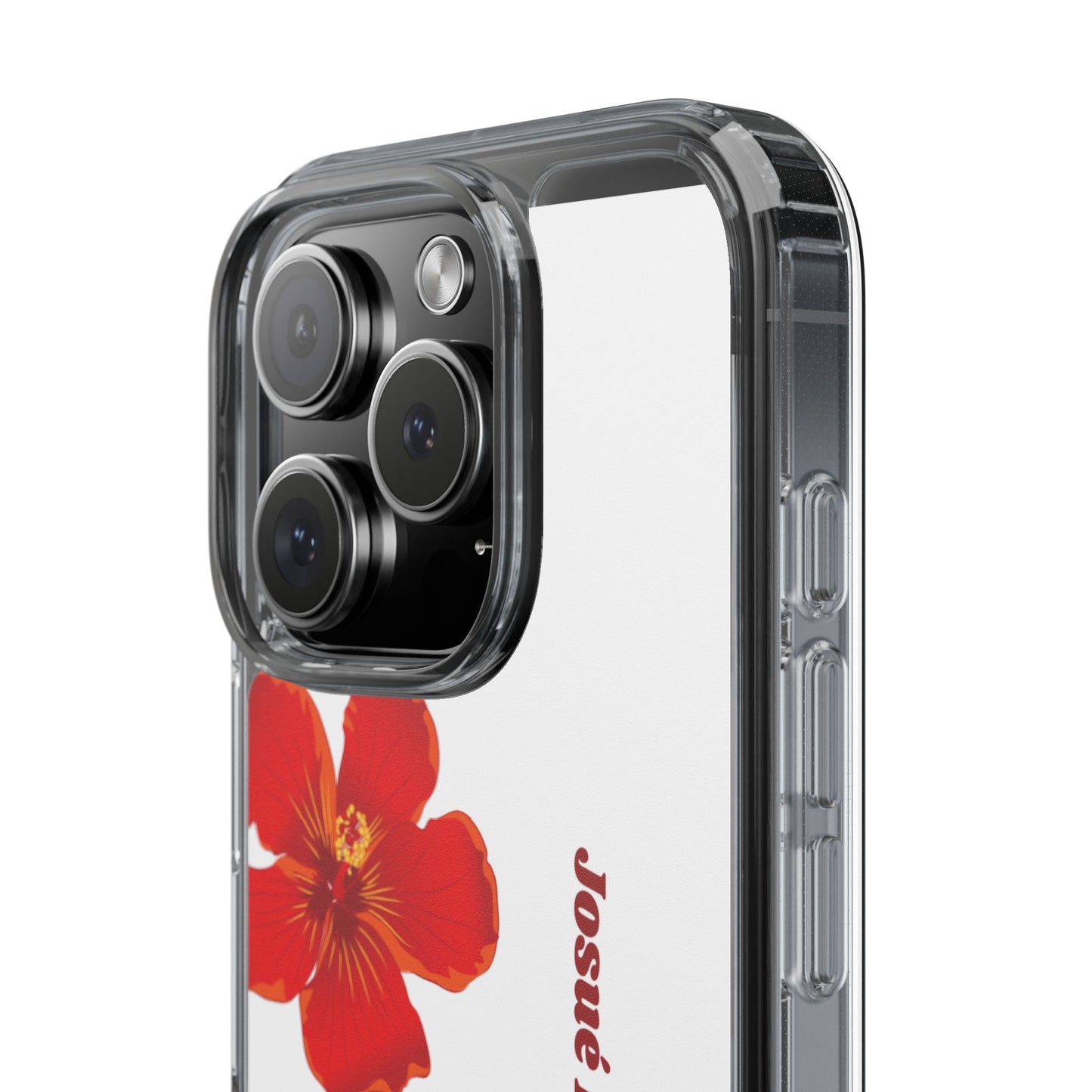 Coque de téléphone fleurie inspirante – Josué 1:9, cadeau pour lui ou elle, coque transparente pour iPhone ou Samsung