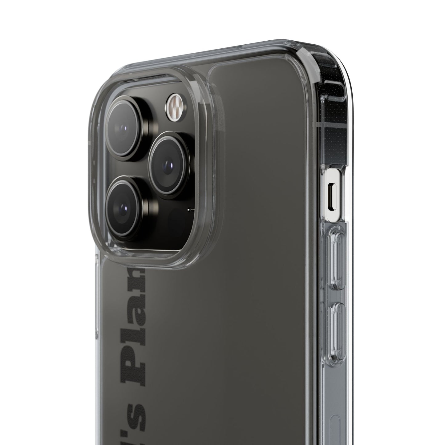 God's Plan – Coque Transparente | Coque de Téléphone Personnalisée, Style Minimaliste, Protection Durable, Cadeau Parfait