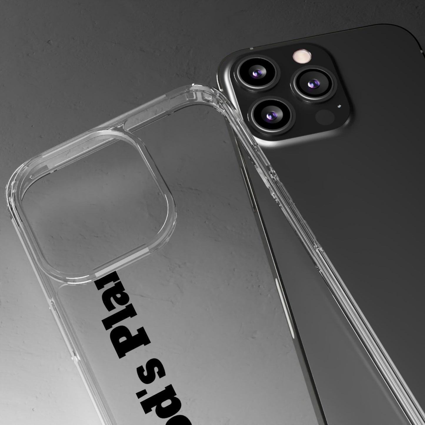 God's Plan – Coque Transparente | Coque de Téléphone Personnalisée, Style Minimaliste, Protection Durable, Cadeau Parfait