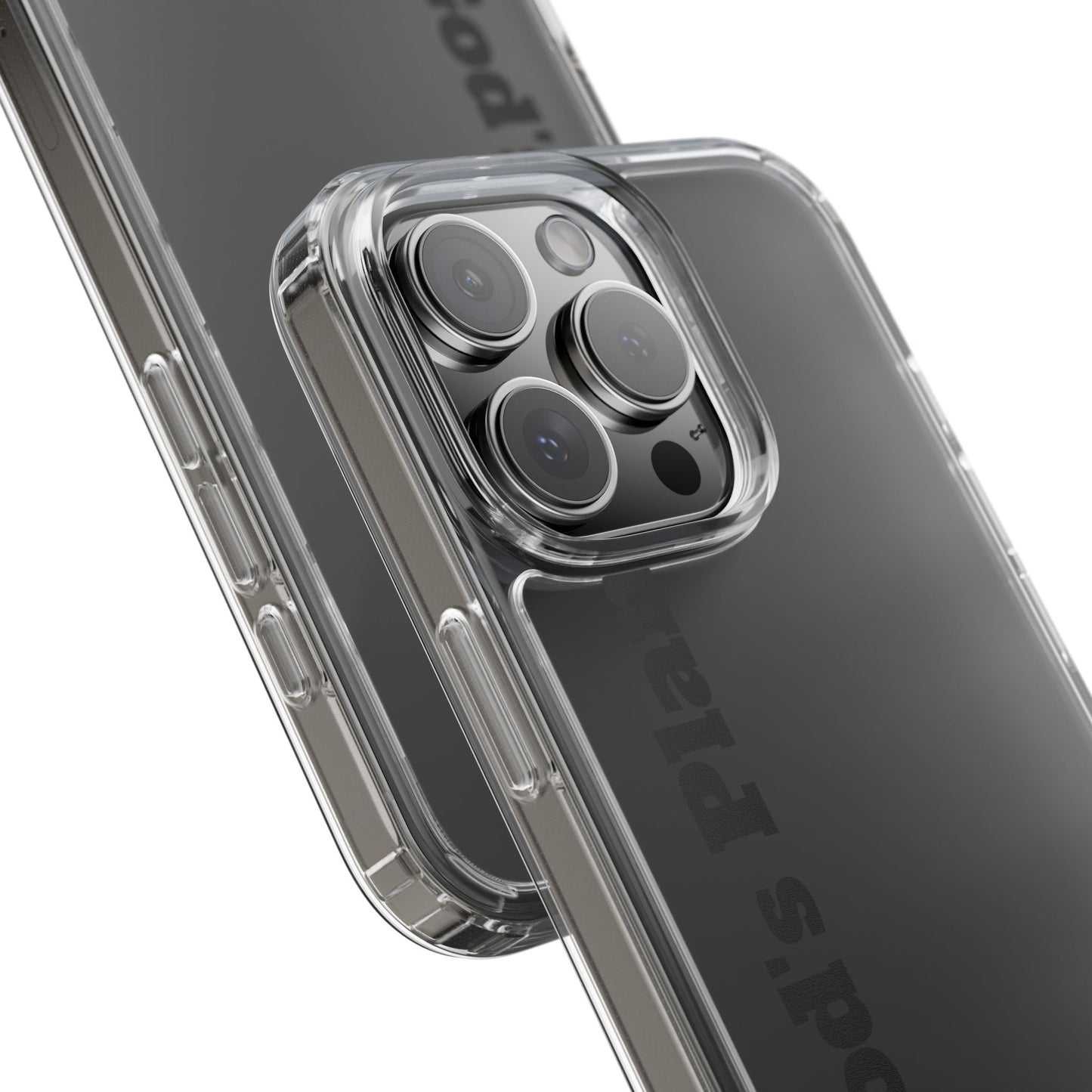 God's Plan – Coque Transparente | Coque de Téléphone Personnalisée, Style Minimaliste, Protection Durable, Cadeau Parfait