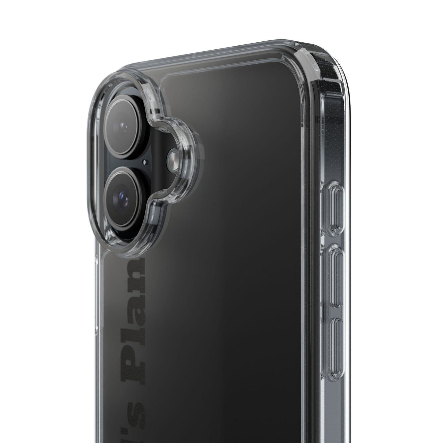 God's Plan – Coque Transparente | Coque de Téléphone Personnalisée, Style Minimaliste, Protection Durable, Cadeau Parfait