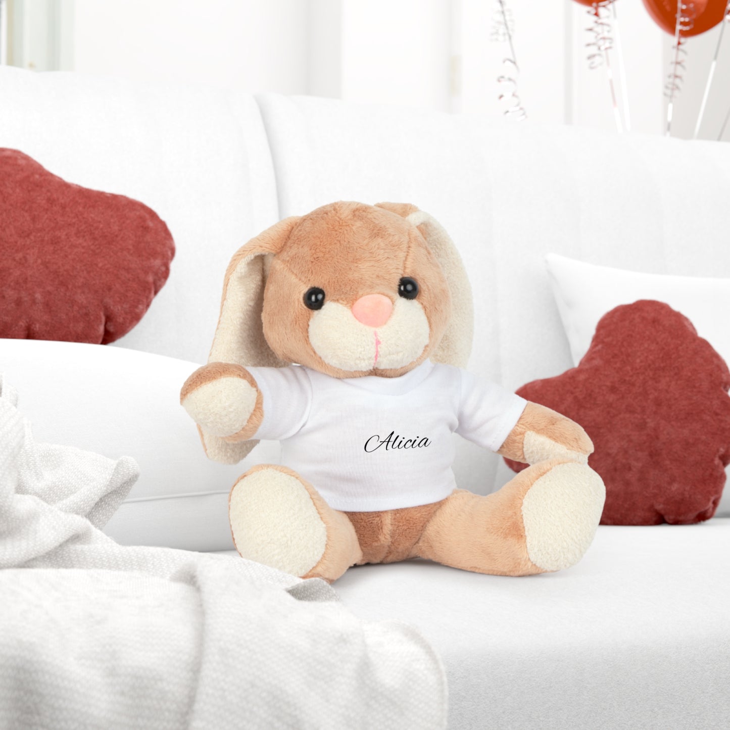 Peluche personnalisée avec t-shirt sur mesure, ours câlin cadeau pour enfants, souvenir adorable, anniversaire, baby shower, compagnon souvenir.