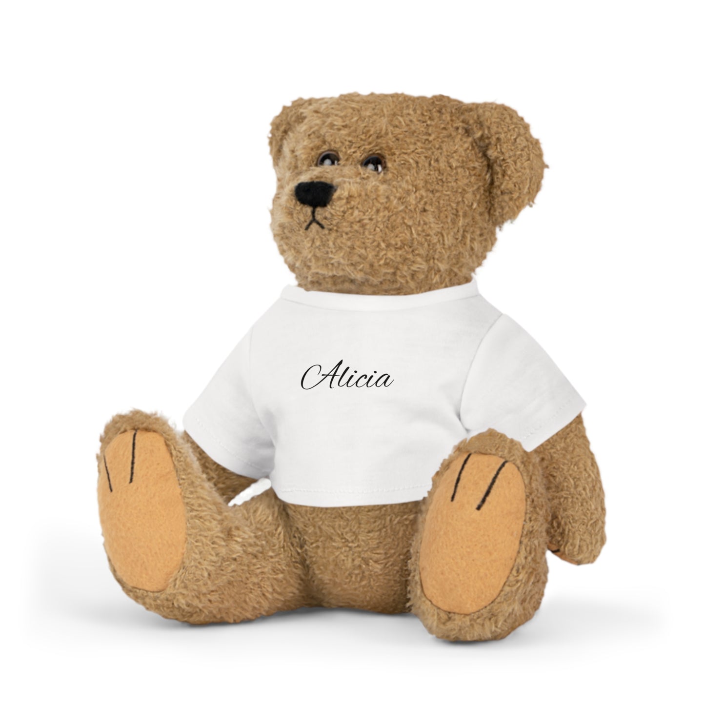 Peluche personnalisée avec t-shirt sur mesure, ours câlin cadeau pour enfants, souvenir adorable, anniversaire, baby shower, compagnon souvenir.