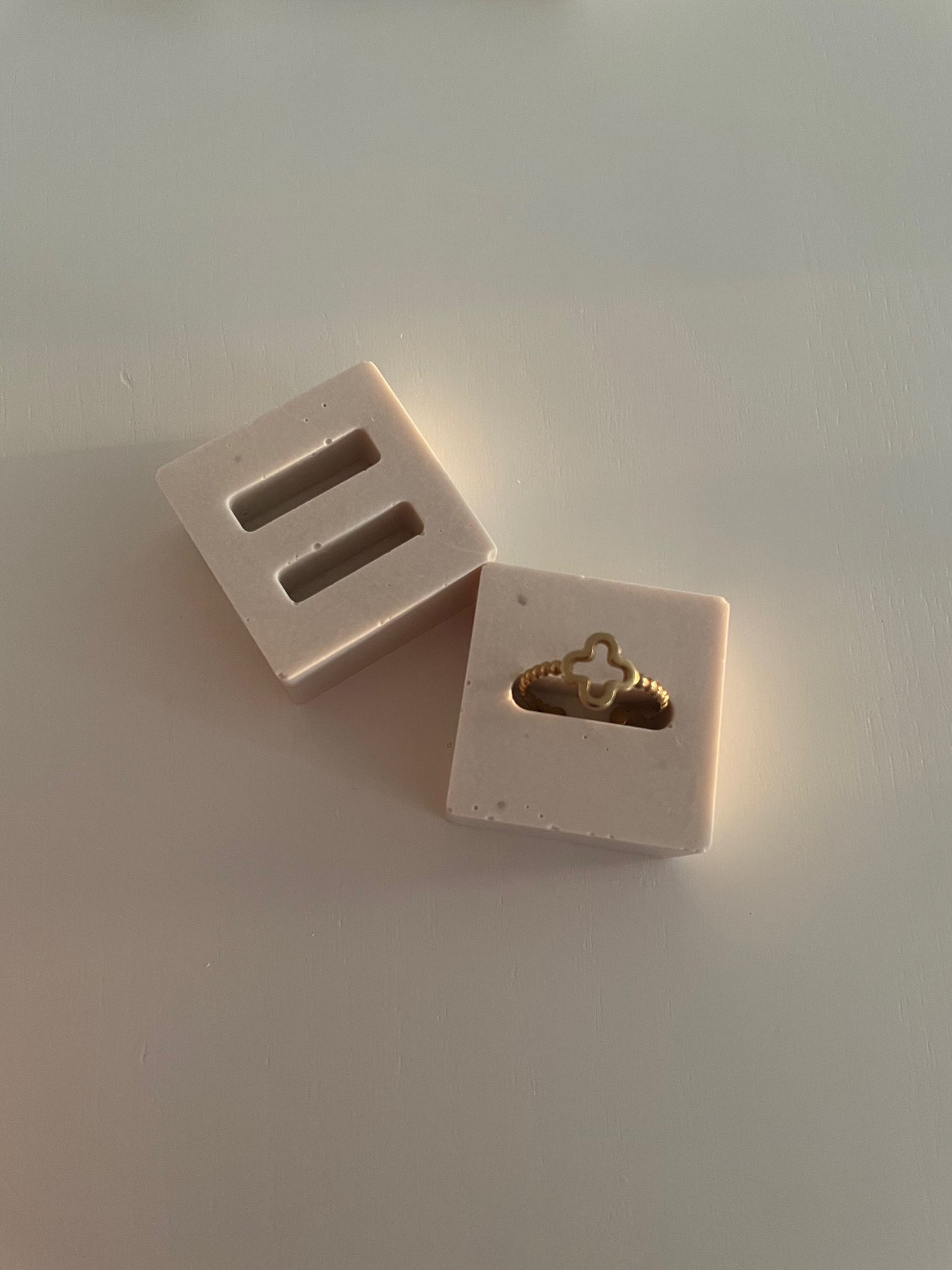 Handmade Jesmonite Ring Holders