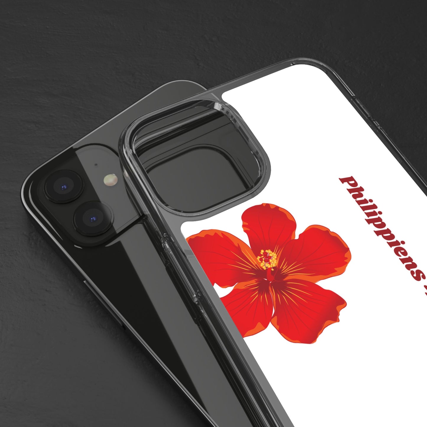 Coque de téléphone fleurie inspirante – Philippiens 4:13, cadeau pour lui ou elle, coque transparente pour iPhone ou Samsung