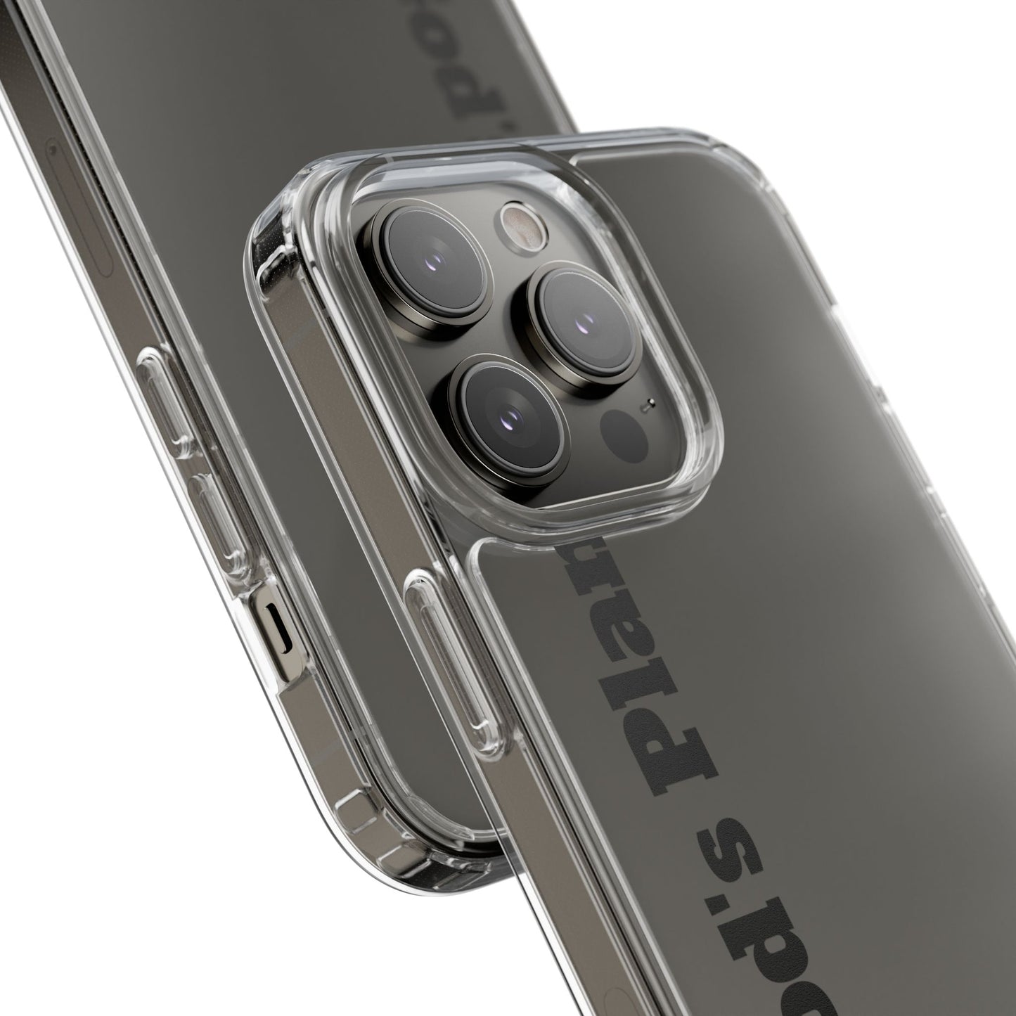 God's Plan – Coque Transparente | Coque de Téléphone Personnalisée, Style Minimaliste, Protection Durable, Cadeau Parfait