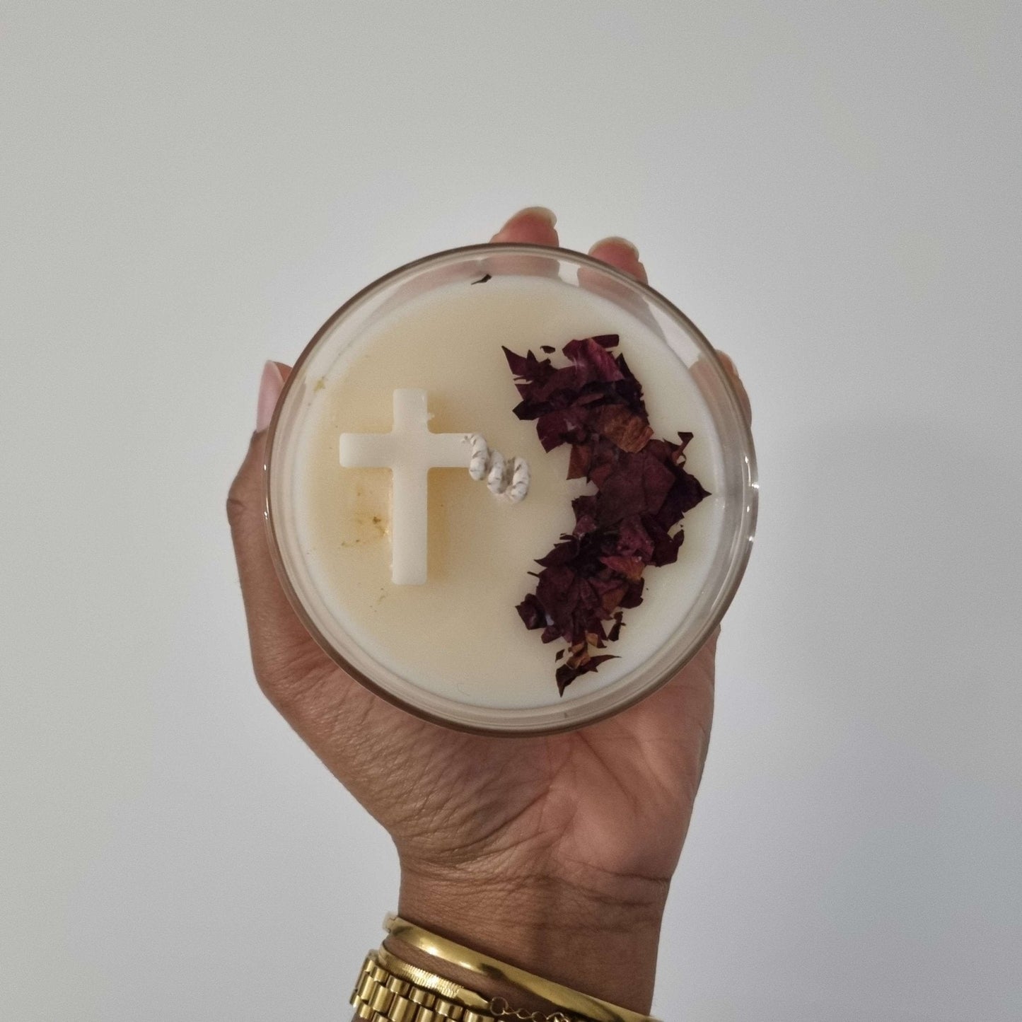 Bougie Divine Rosas Personnalisable - Bel Jewelry and CO