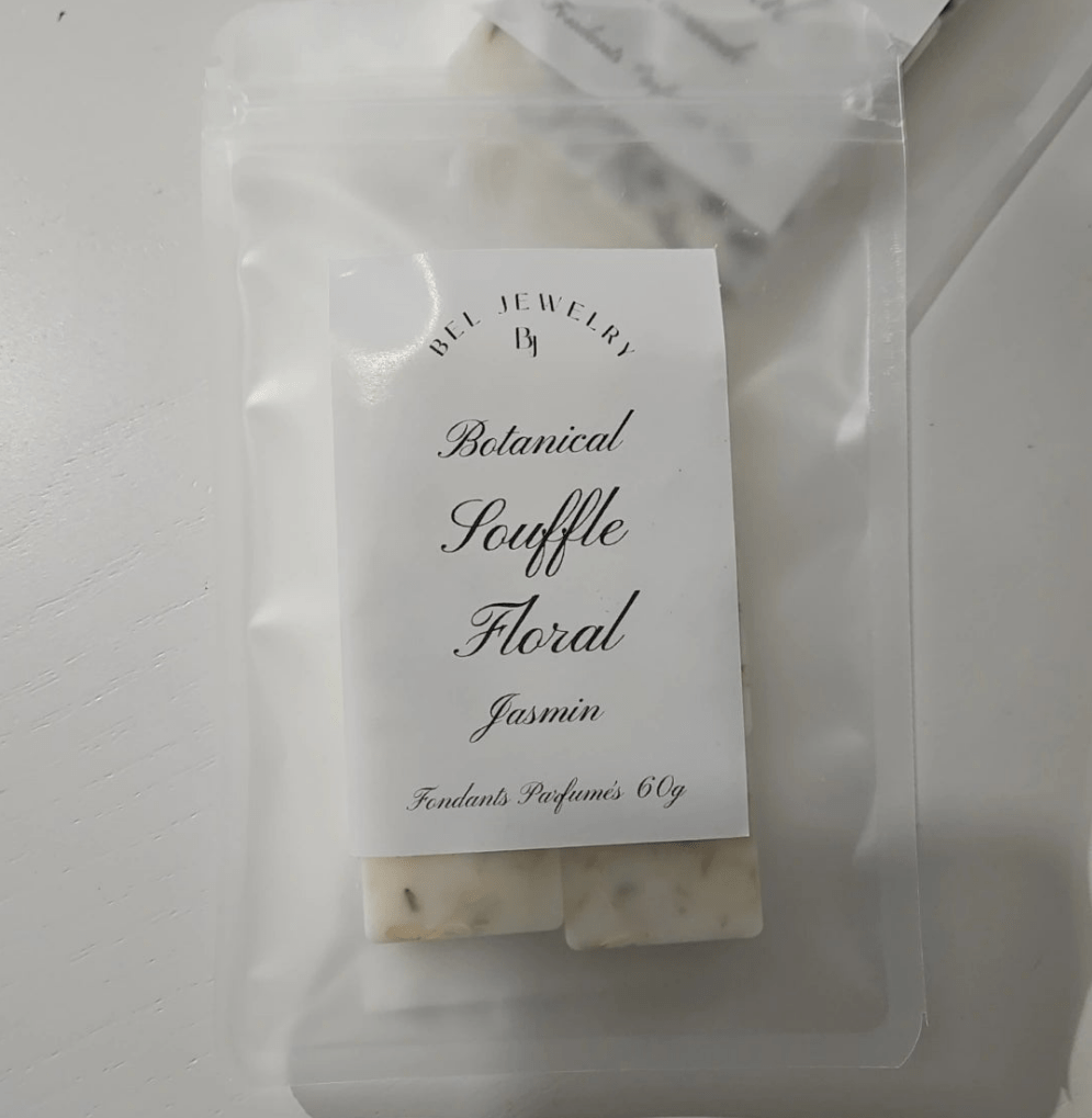 Fondants Artisanaux Parfumés Botanical - Jasmin - Bel Jewelry and CO