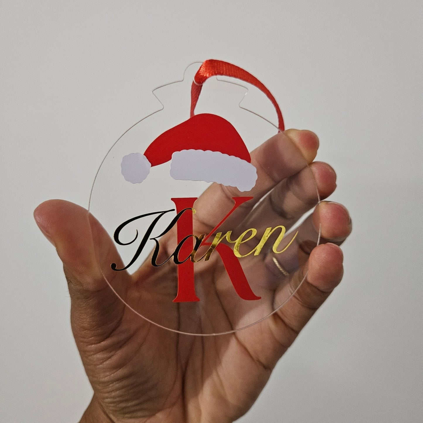 Ornement / Boule de Noël Personnalisée - Bel Jewelry and CO