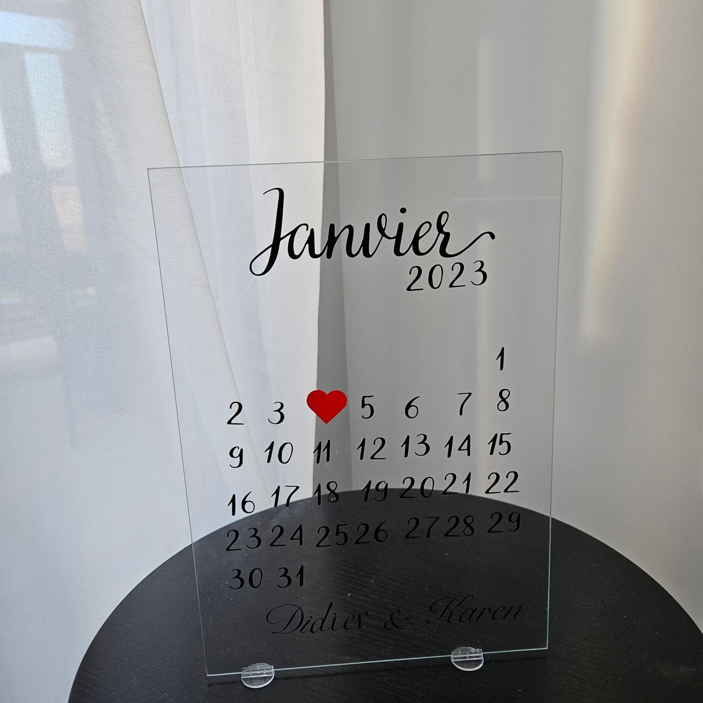 Panneau Date (Rencontre ou Mariage) - Bel Jewelry and CO