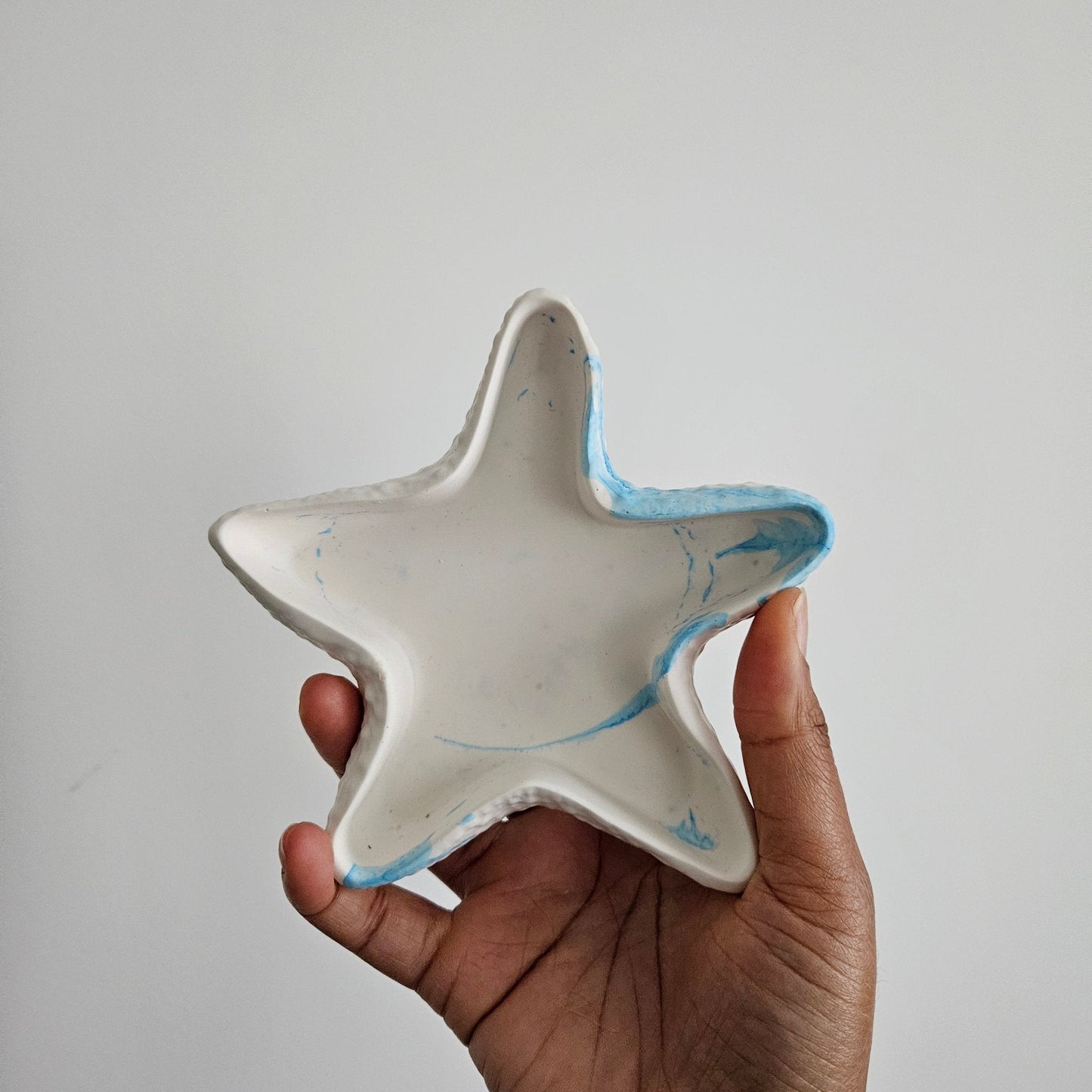 Plateau Etoile de Mer en Jesmonite fait main - Bel Jewelry and CO