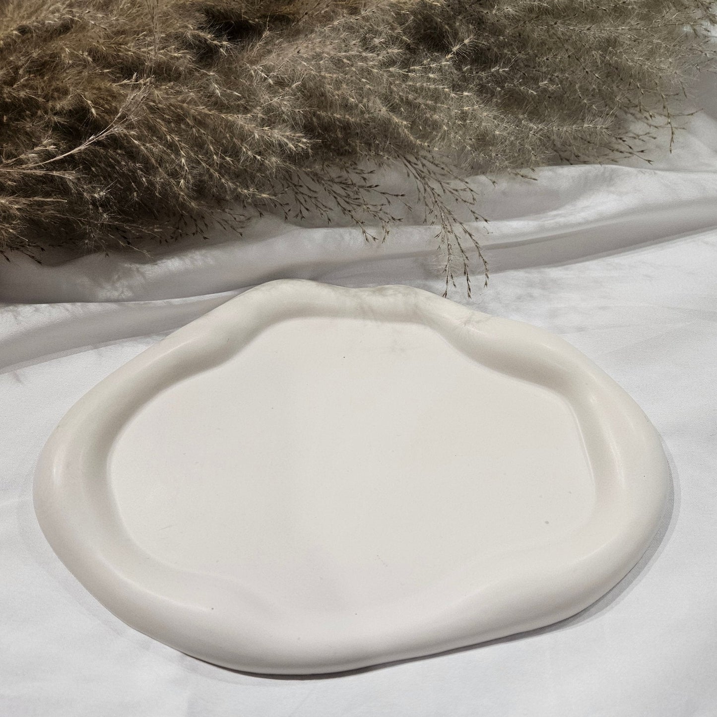 Plateau Kelya Jesmonite fait main - Bel Jewelry and CO