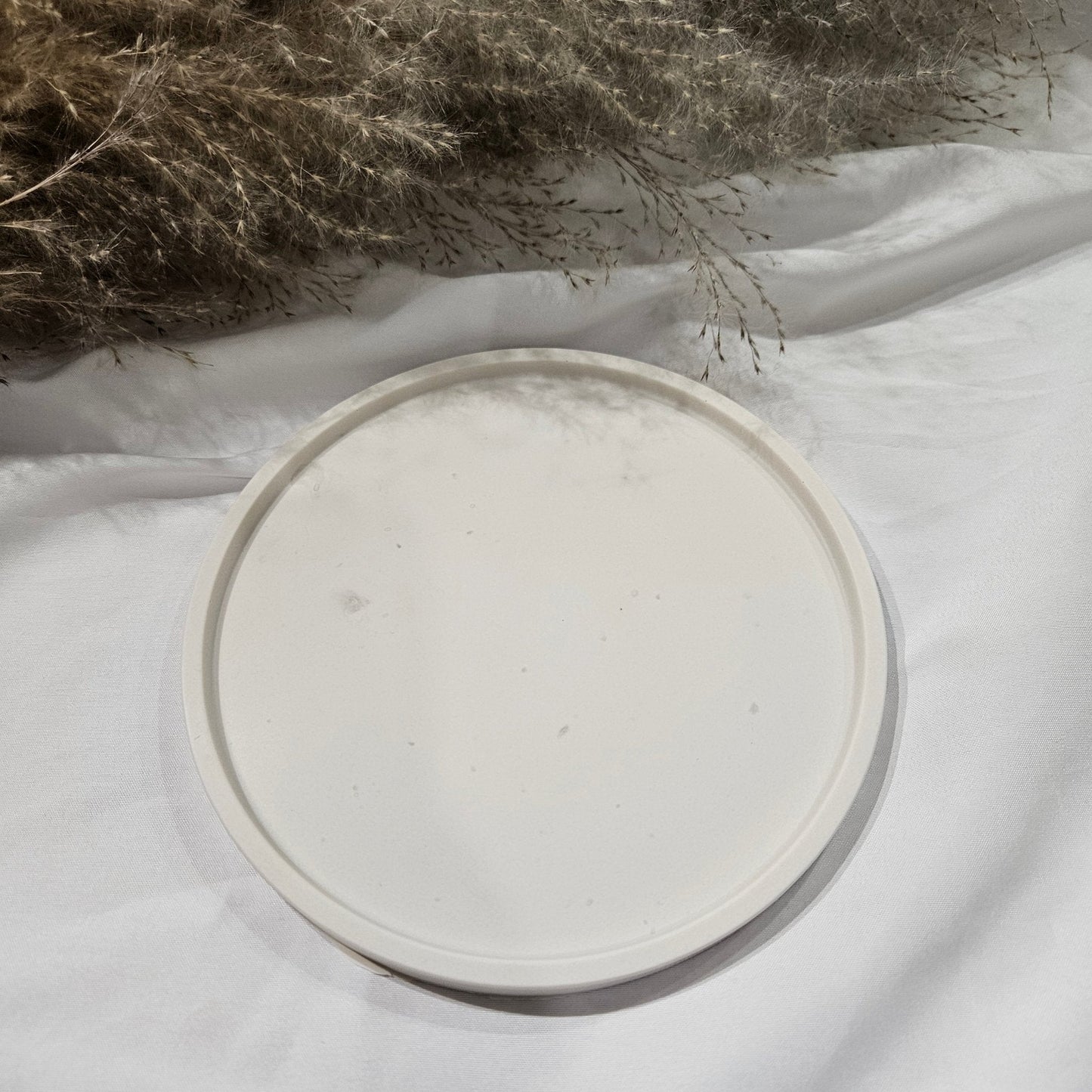 Plateau Rond Large Jesmonite fait main - Bel Jewelry and CO
