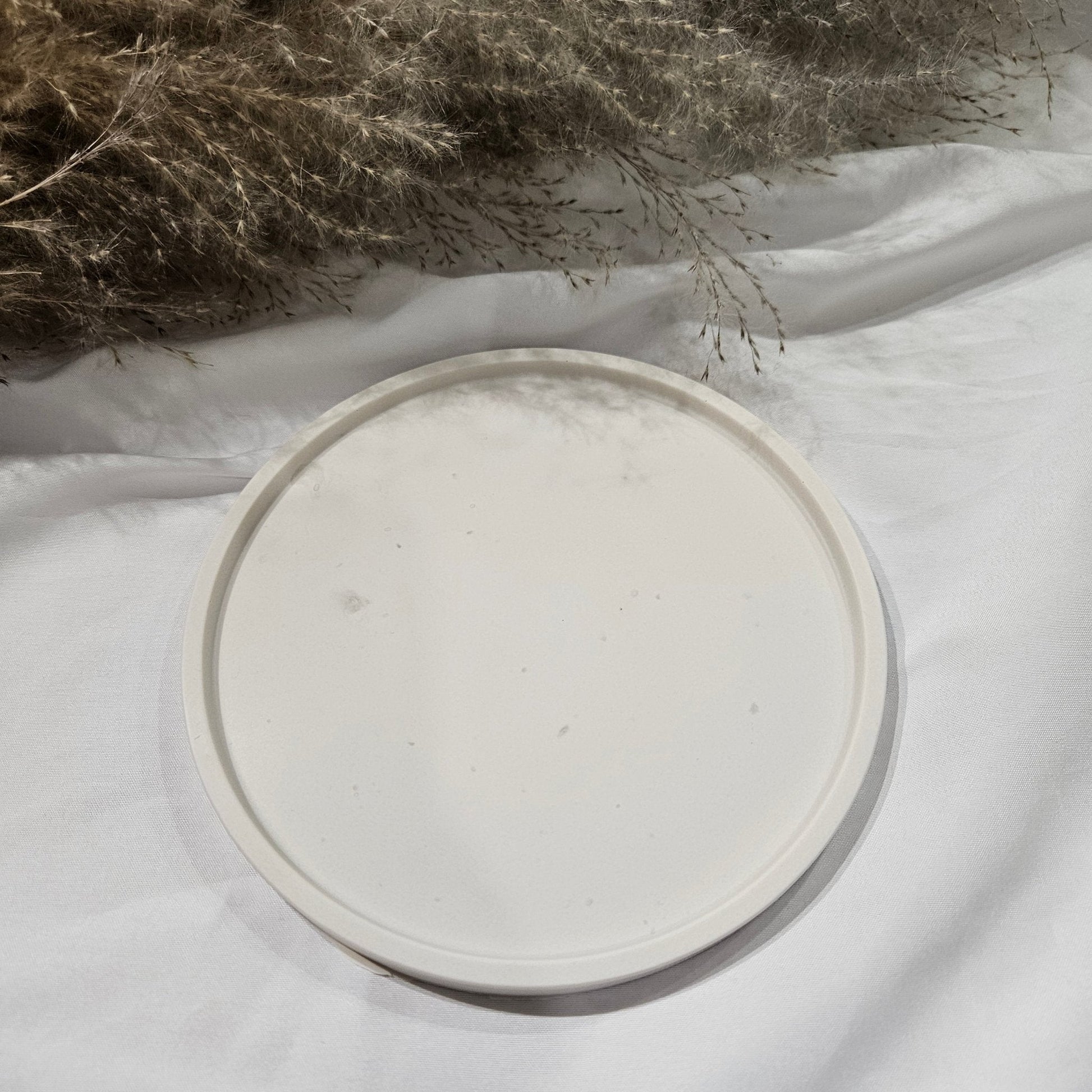 Plateau Rond Large Jesmonite fait main - Bel Jewelry and CO