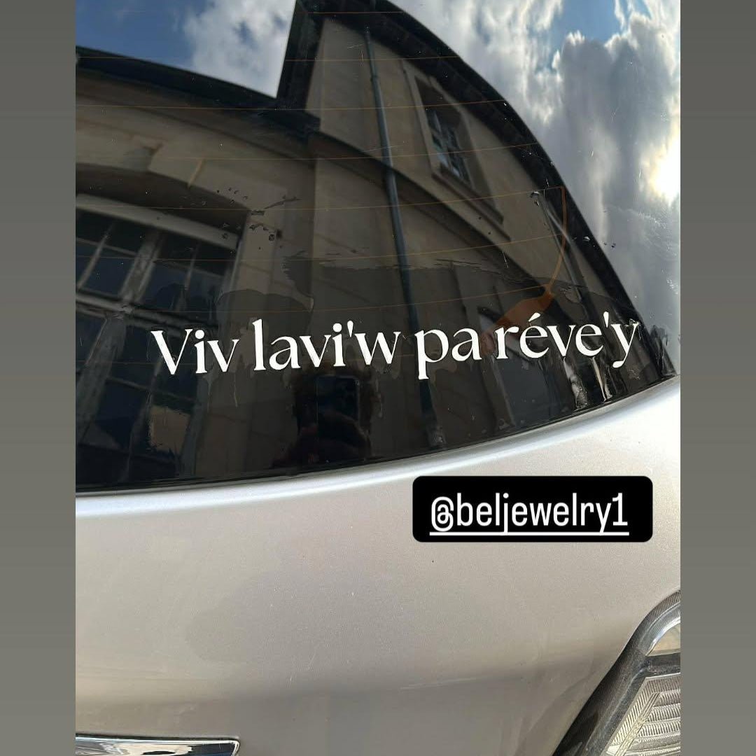 Stickers Personnalisés pour Voiture - Bel Jewelry and CO