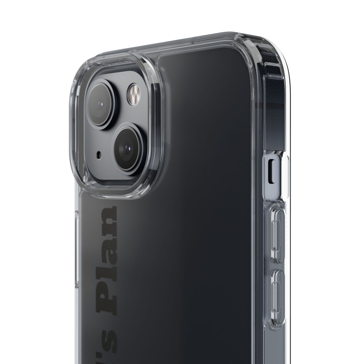God's Plan – Coque Transparente | Coque de Téléphone Personnalisée, Style Minimaliste, Protection Durable, Cadeau Parfait