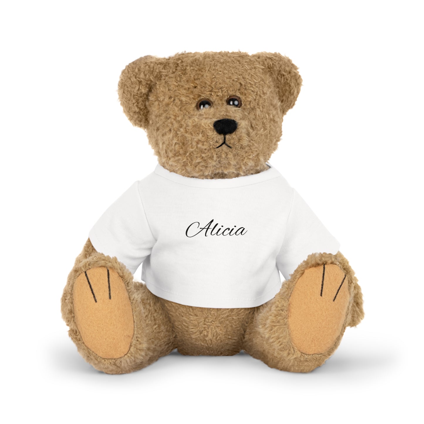 Peluche personnalisée avec t-shirt sur mesure, ours câlin cadeau pour enfants, souvenir adorable, anniversaire, baby shower, compagnon souvenir.