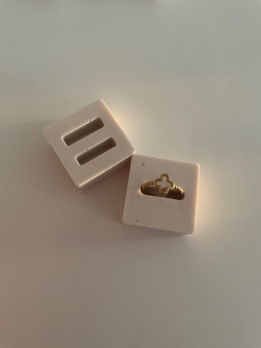 Handmade Jesmonite Ring Holders