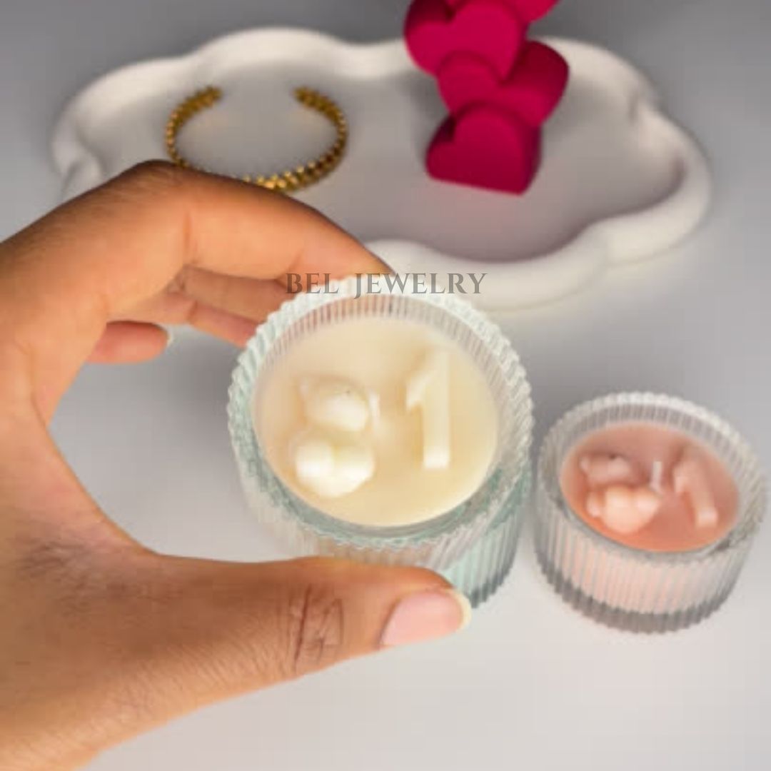 bougie personnalisée mariage baptême evjf baby shower
