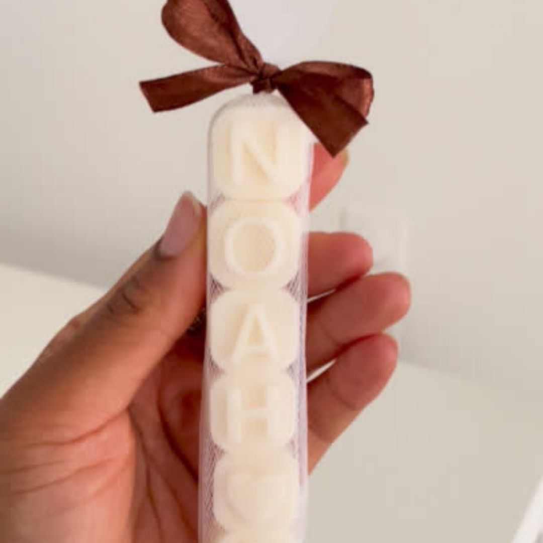 bougie personnalisée mariage baptême evjf baby shower