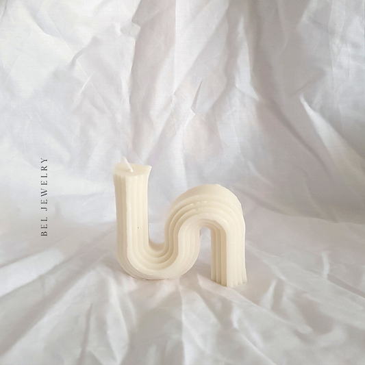 S Shape Candle