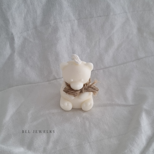 Teddy Bear Candle