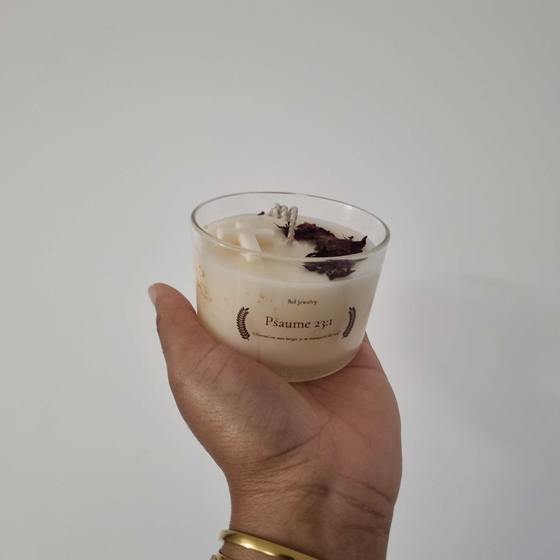 Bougie Divine Rosas Personnalisable - Bel Jewelry and CO
