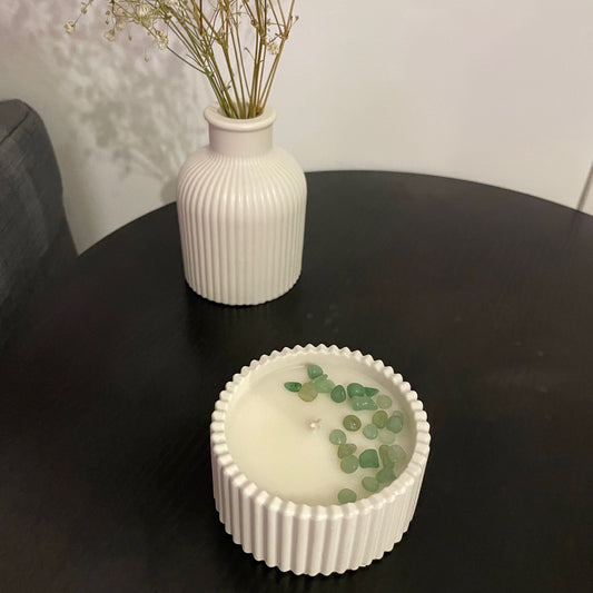 Bougie parfumée Émeraude Éclatante - Bel Jewelry and CO