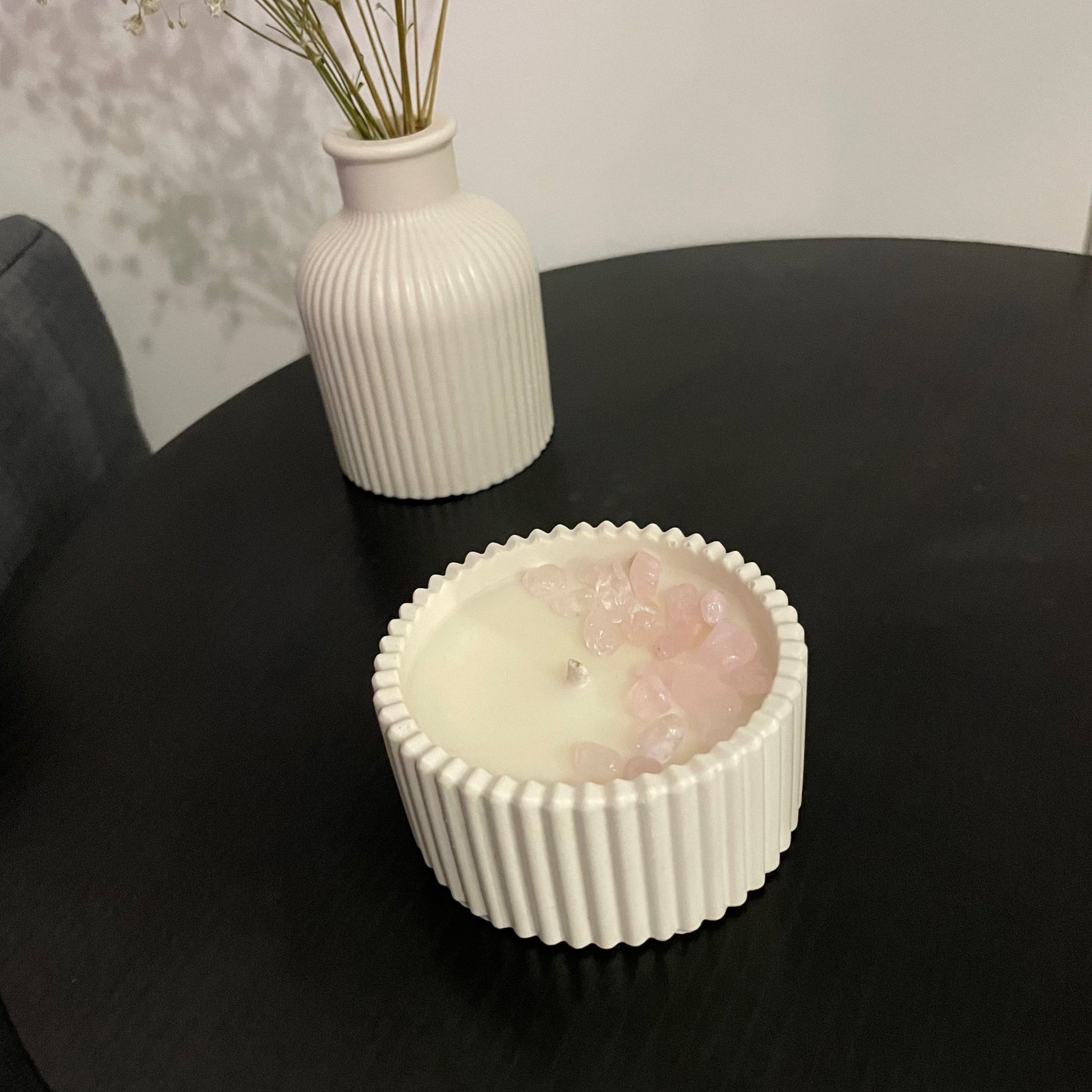 Bougie parfumée Rose Douceur - Bel Jewelry and CO