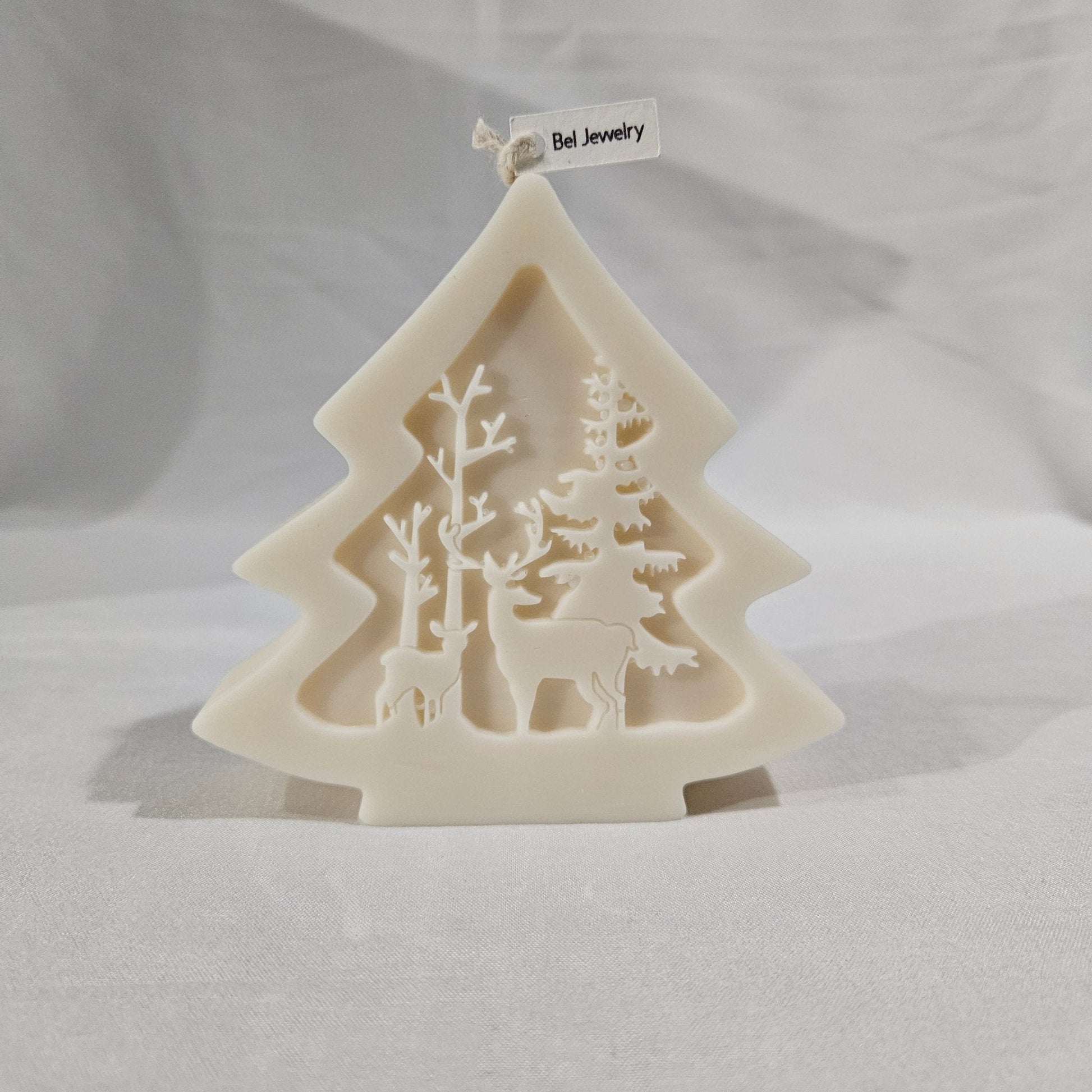 Bougie Sapin Renne - Bel Jewelry and CO